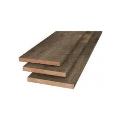 Potdeksel plank 25x275 mm ruw 500 cm.