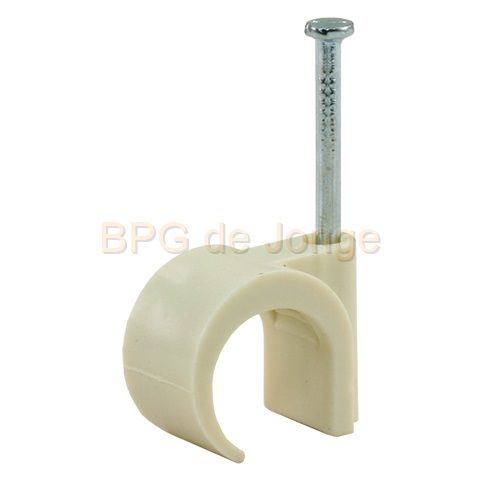 buisclip 16-19mm creme (20)