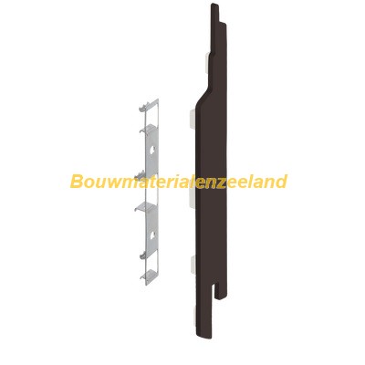 Eindkap+connector rechts...