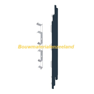 Eindkap+connector rechts...