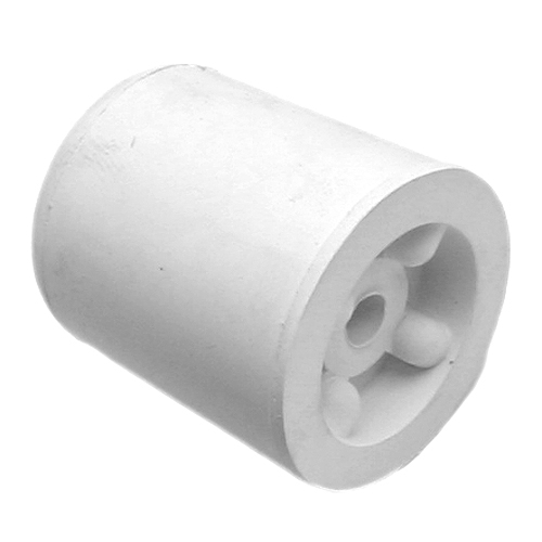 Deurbuffer rubber wit 25 mm