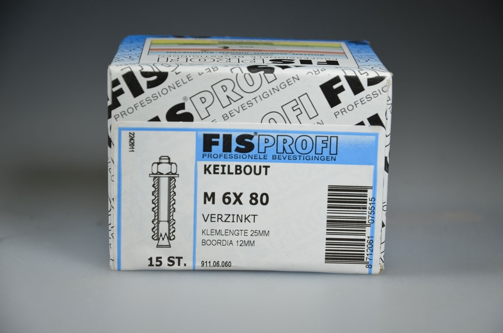 Fis profi keilbout m 6x 80...