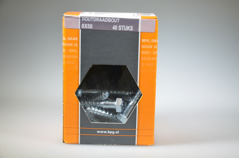 houtdraadbout 8x50...