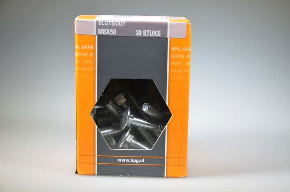 slotbout M8x50 metrisch...