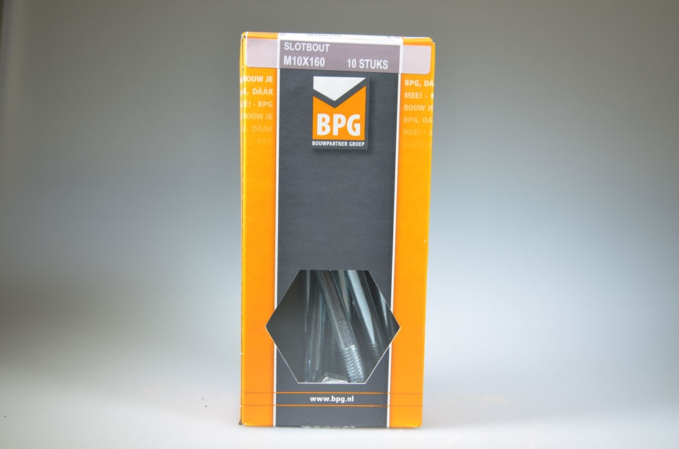 slotbout M10x160 metrisch...