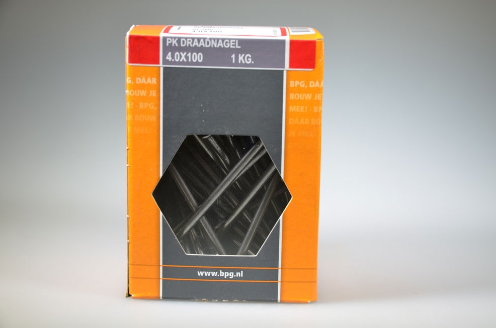 draadnagel 4.0x100 platte...