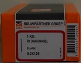 draadnagel 5.0x125 platte...