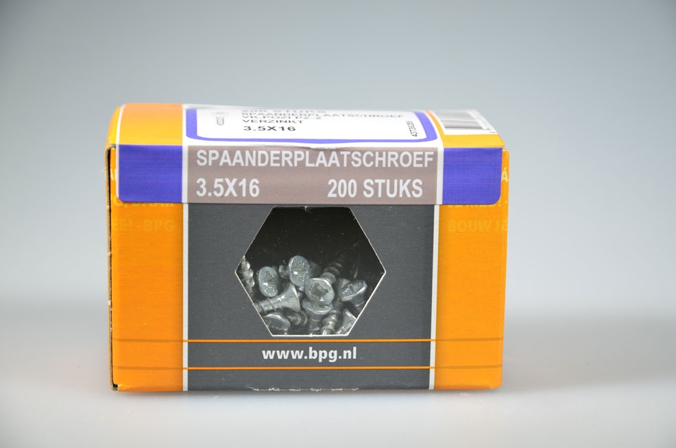 spaanderplaatschroef 3.5x16...
