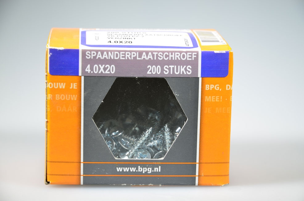 spaanderplaatschroef 4.0x20...