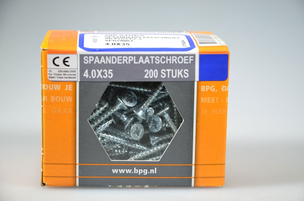 spaanderplaatschroef 4.0x35...