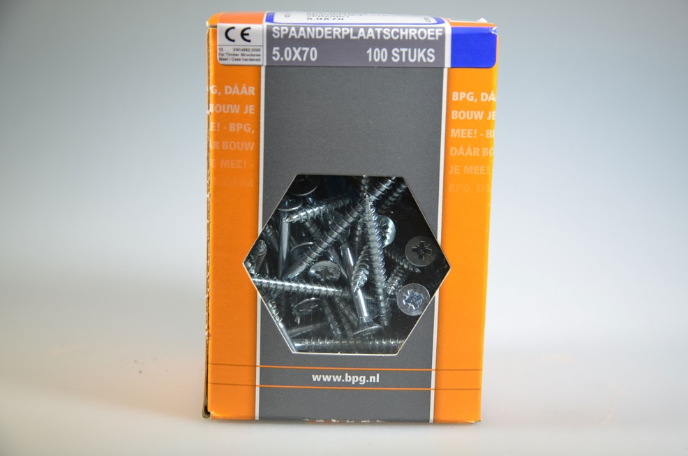 spaanderplaatschroef 5.0x70...