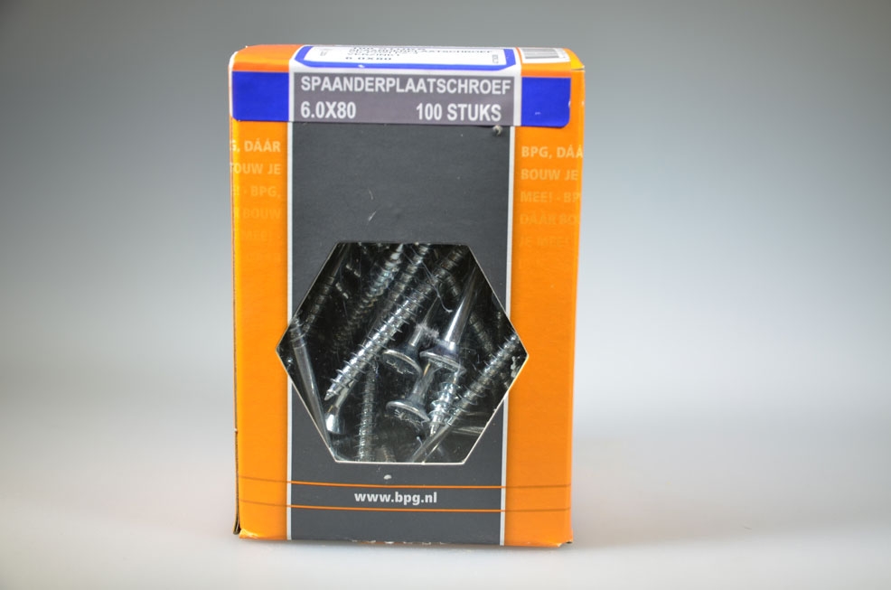 spaanderplaatschroef 6.0x80...