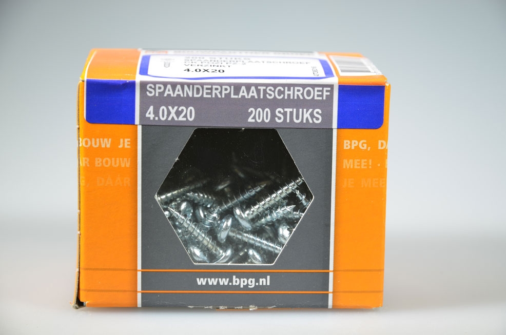 spaanderplaatschroef 4.0x20...