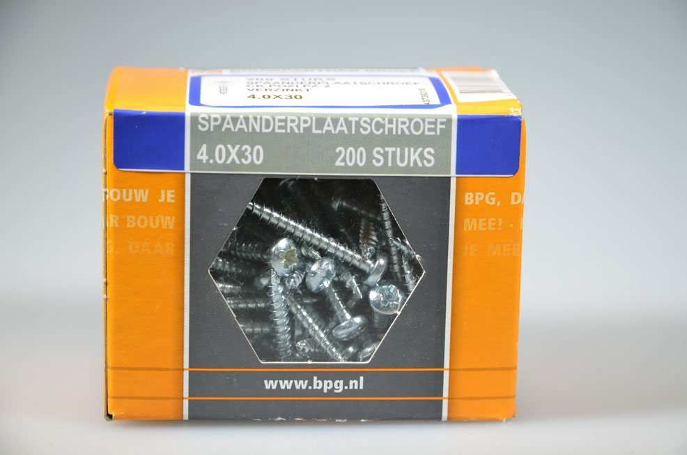 spaanderplaatschroef 4.0x30...