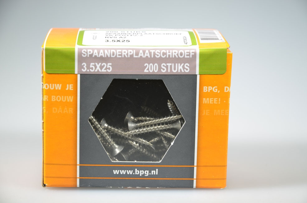 spaanderplaatschroef 3.5x25...
