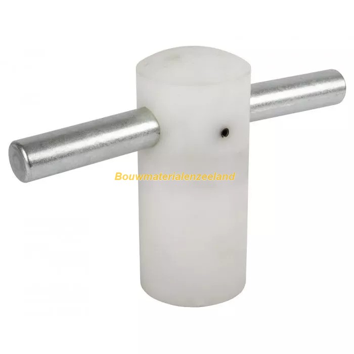 Tegelklopper nylon met.bov.st.