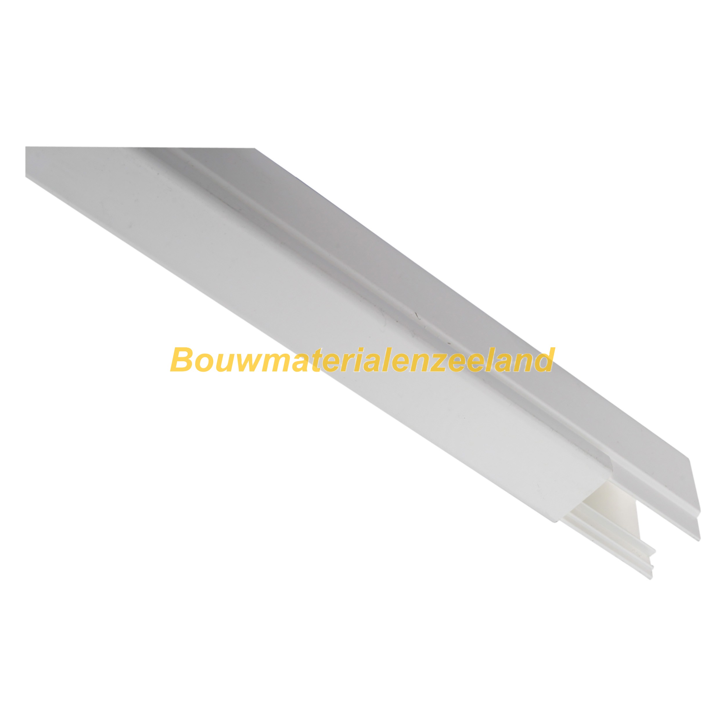 Leidinglijst wit 2000x40x25 mm