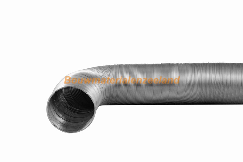 Aluminium flexibele slang 100mm 1,5 mete