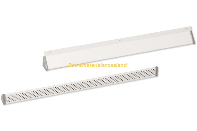 Ventilatiekapje 300x30mm wit