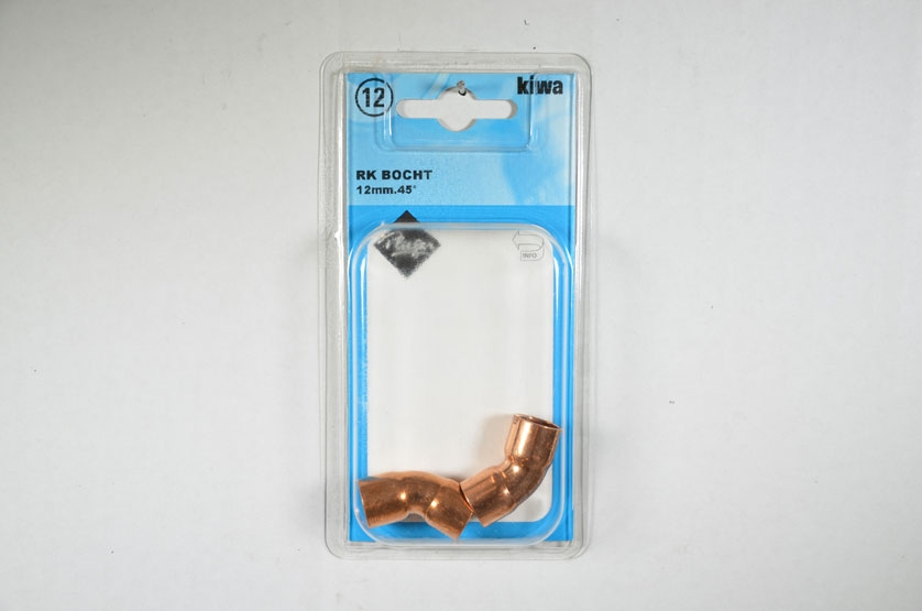 RK BOCHT 45GRADEN 12MM 2 ST