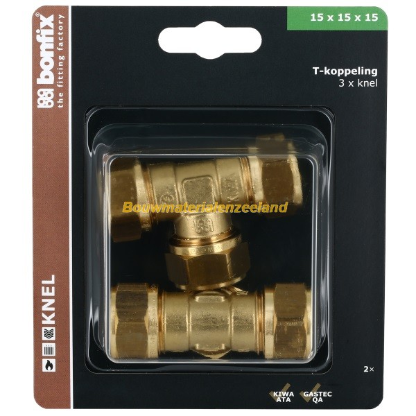 BONFIX Blister Tstuk 15 mm...