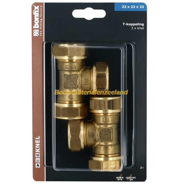 BONFIX Blister Tstuk 22 mm...