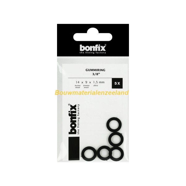 BONFIX Gummiring 3/8" (14 x...