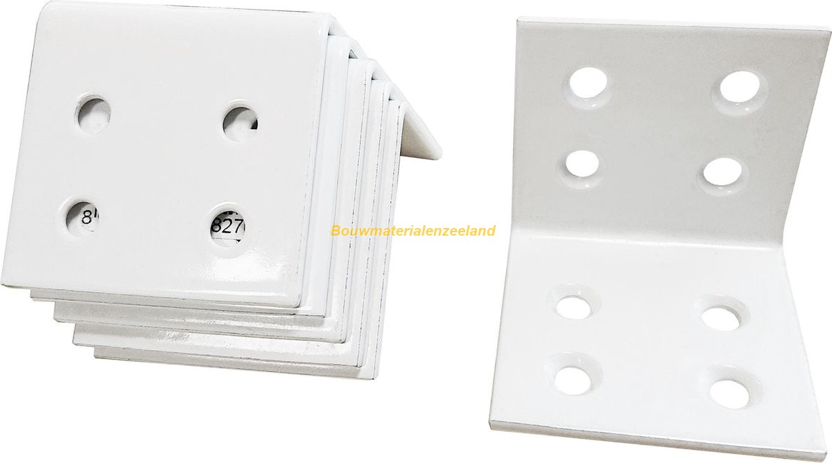 Versterkingshoek 40x40mm wit