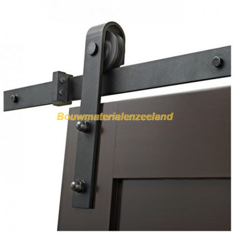 Hangrolset recht met rail...