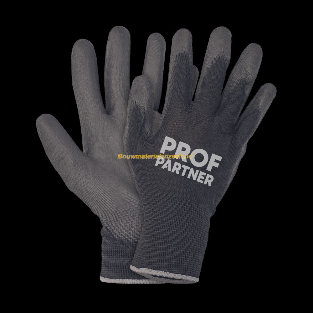 Werkhandschoenen zwart mt 9...