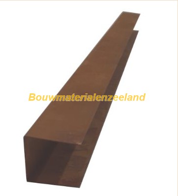 Kantopsluiting corten staal...