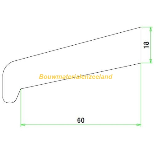 Glaslat I60 meranti 80 mu...
